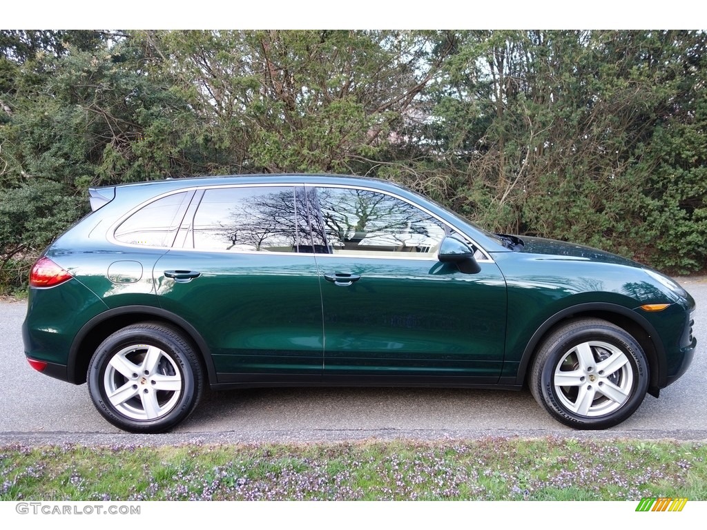 2012 Cayenne  - Jet Green Metallic / Luxor Beige photo #7