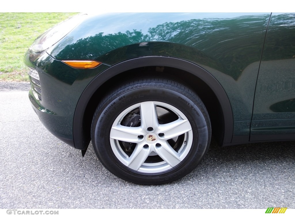 2012 Cayenne  - Jet Green Metallic / Luxor Beige photo #11