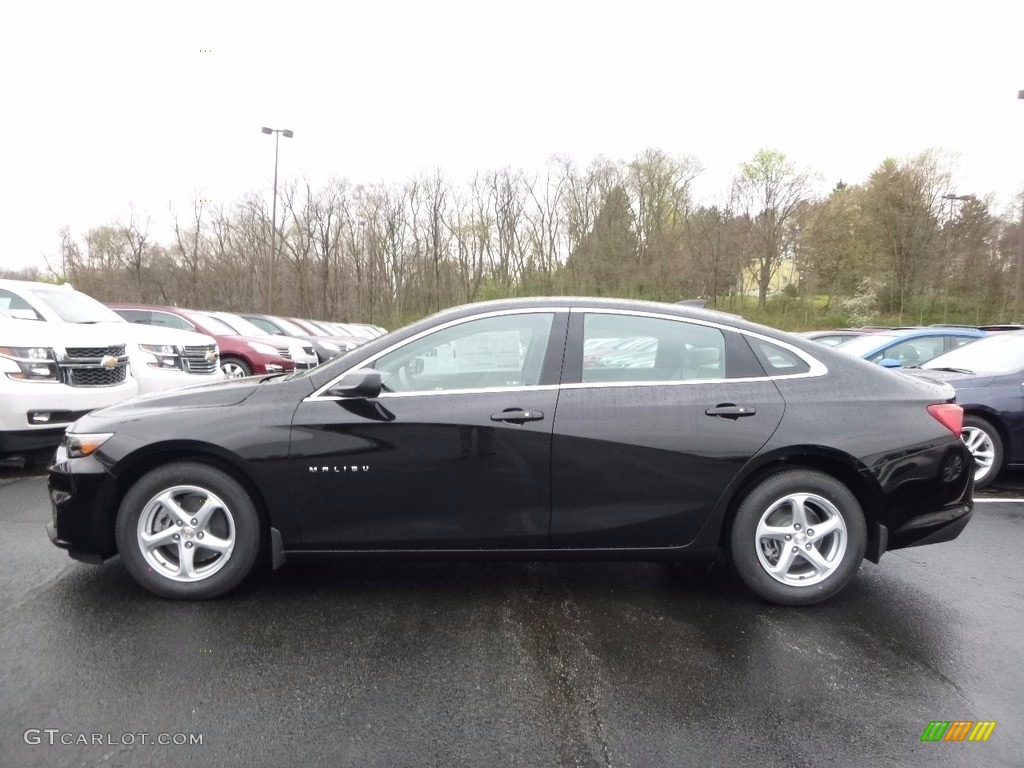 2016 Malibu LS - Mosaic Black Metallic / Dark Atmosphere/Medium Ash Gray photo #9