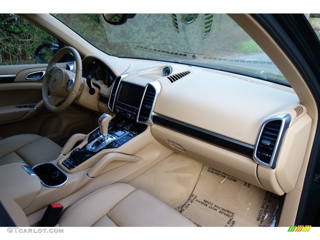2012 Cayenne  - Jet Green Metallic / Luxor Beige photo #19