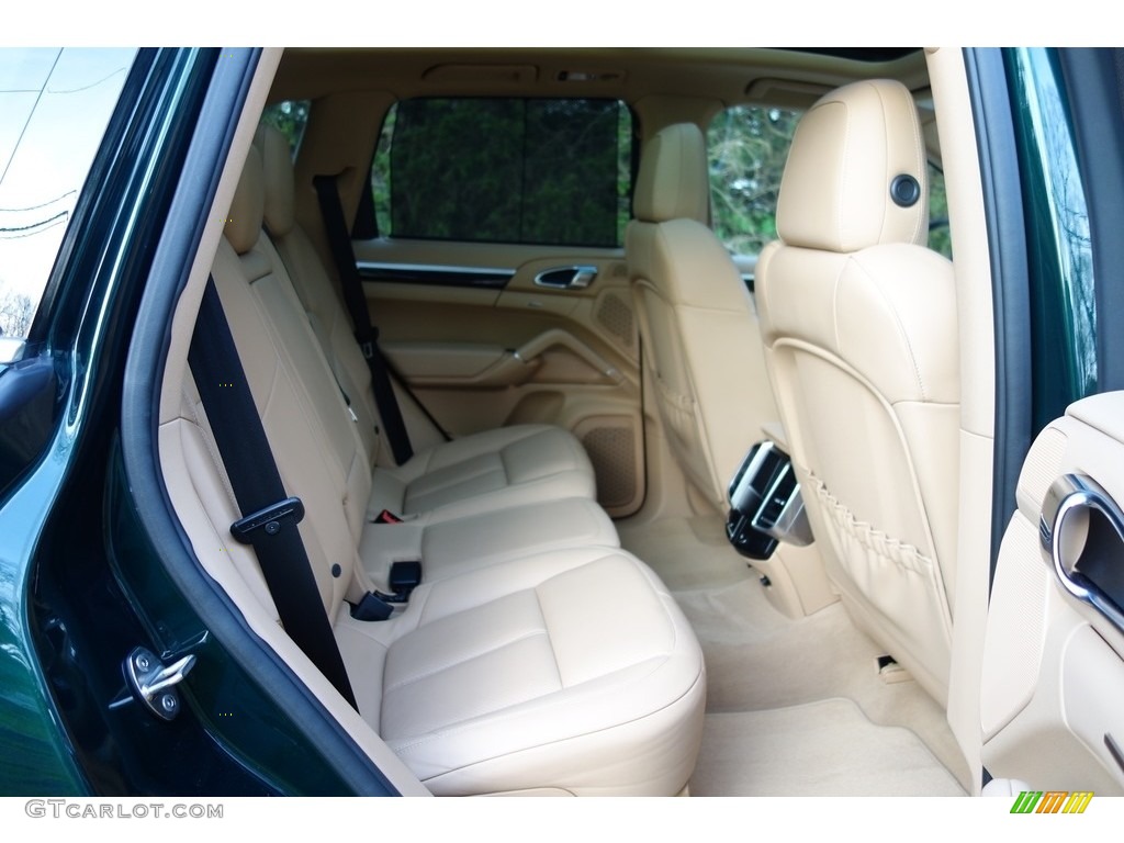 2012 Cayenne  - Jet Green Metallic / Luxor Beige photo #21