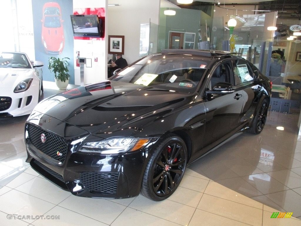 Ebony Black Jaguar XF