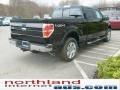 2009 Black Ford F150 Lariat SuperCrew 4x4  photo #4