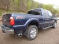 2016 Blue Jeans Metallic Ford F250 Super Duty Lariat Crew Cab 4x4  photo #2