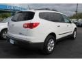 2012 White Chevrolet Traverse LS  photo #3