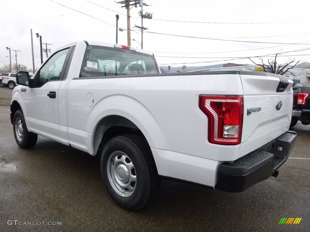 2016 F150 XL Regular Cab - Oxford White / Medium Earth Gray photo #7