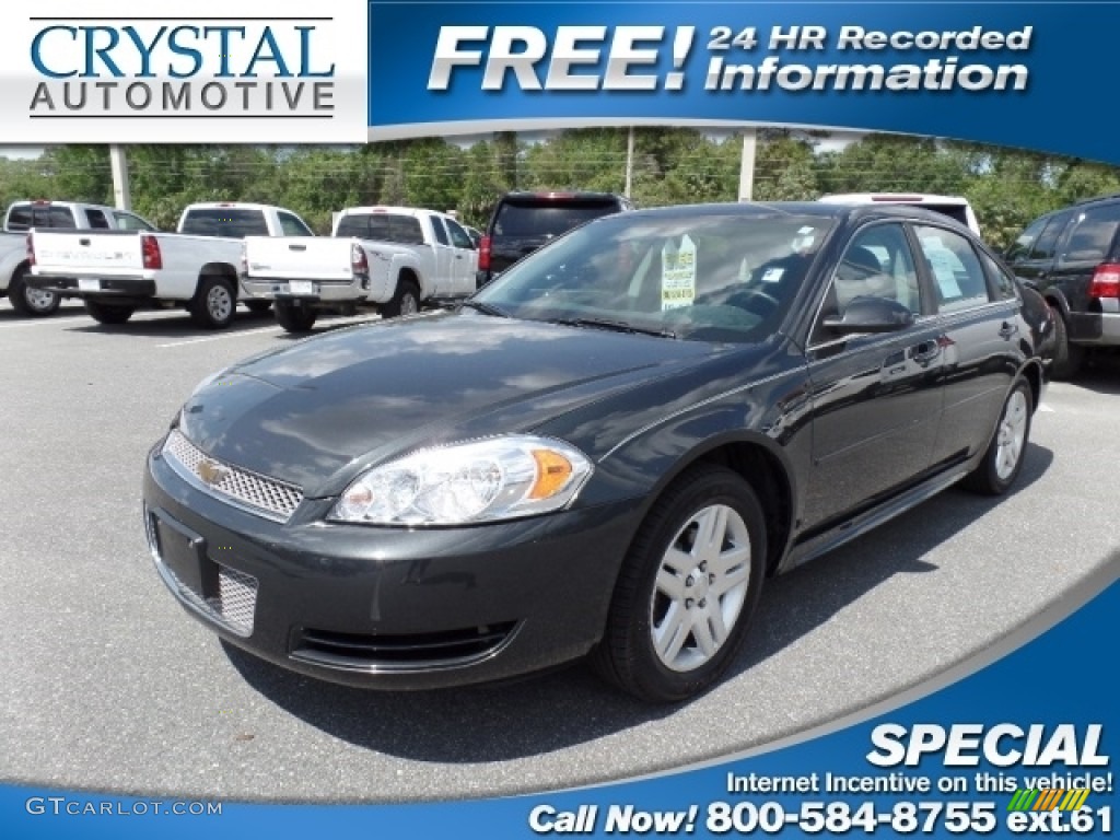 2012 Impala LT - Ashen Gray Metallic / Gray photo #1