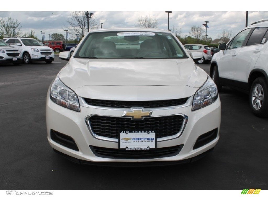 2014 Malibu LT - White Diamond Tricoat / Cocoa/Light Neutral photo #8