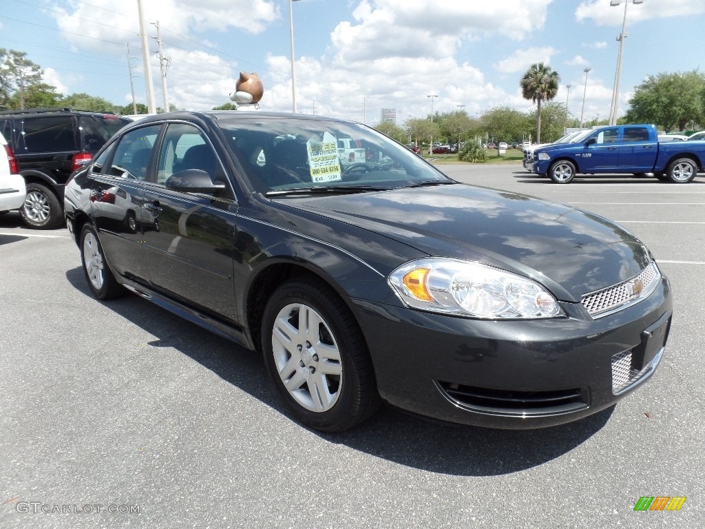 2012 Impala LT - Ashen Gray Metallic / Gray photo #10