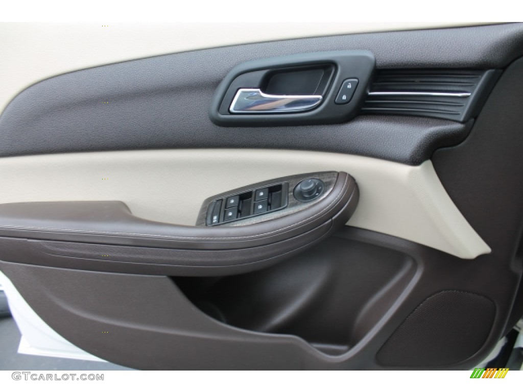 2014 Malibu LT - White Diamond Tricoat / Cocoa/Light Neutral photo #15