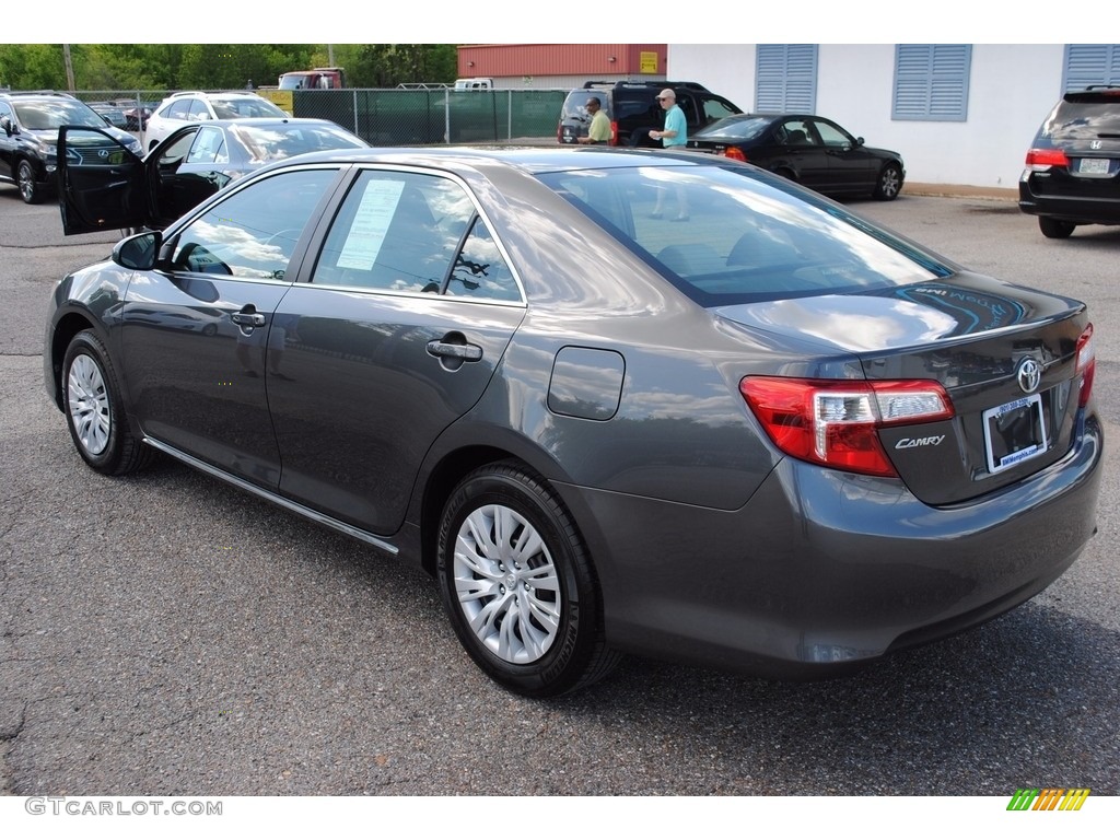 2013 Camry SE V6 - Cosmic Gray Metallic / Black/Ash photo #3