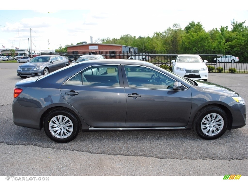 2013 Camry SE V6 - Cosmic Gray Metallic / Black/Ash photo #6