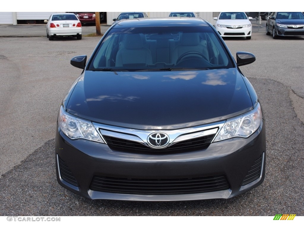 2013 Camry SE V6 - Cosmic Gray Metallic / Black/Ash photo #8