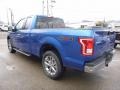 2016 Blue Flame Ford F150 XLT SuperCab 4x4  photo #5