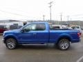 2016 Blue Flame Ford F150 XLT SuperCab 4x4  photo #6