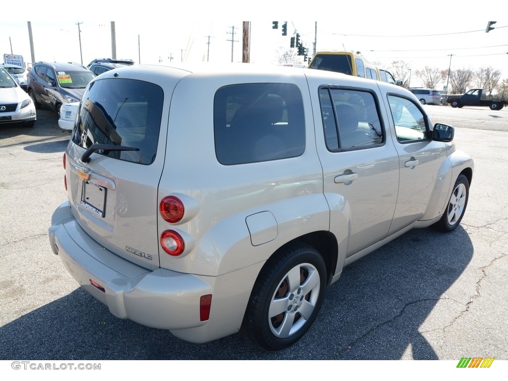 2009 HHR LS - Gold Mist Metallic / Gray photo #6