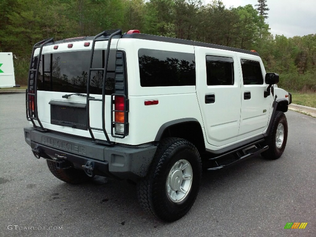 2003 H2 SUV - White / Wheat photo #7