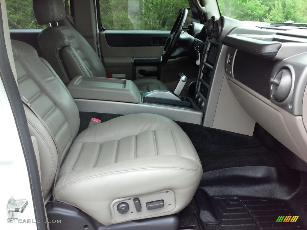 2003 H2 SUV - White / Wheat photo #29