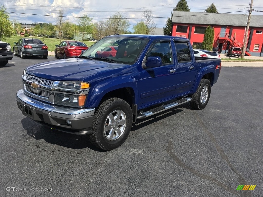 2012 Colorado LT Crew Cab 4x4 - Deep Navy / Ebony photo #1