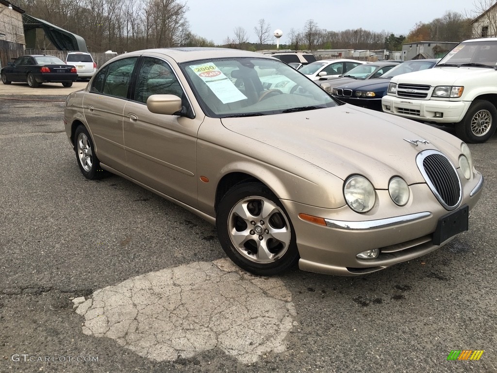 Topaz Metallic 2000 Jaguar S-Type 3.0 Exterior Photo #112471385