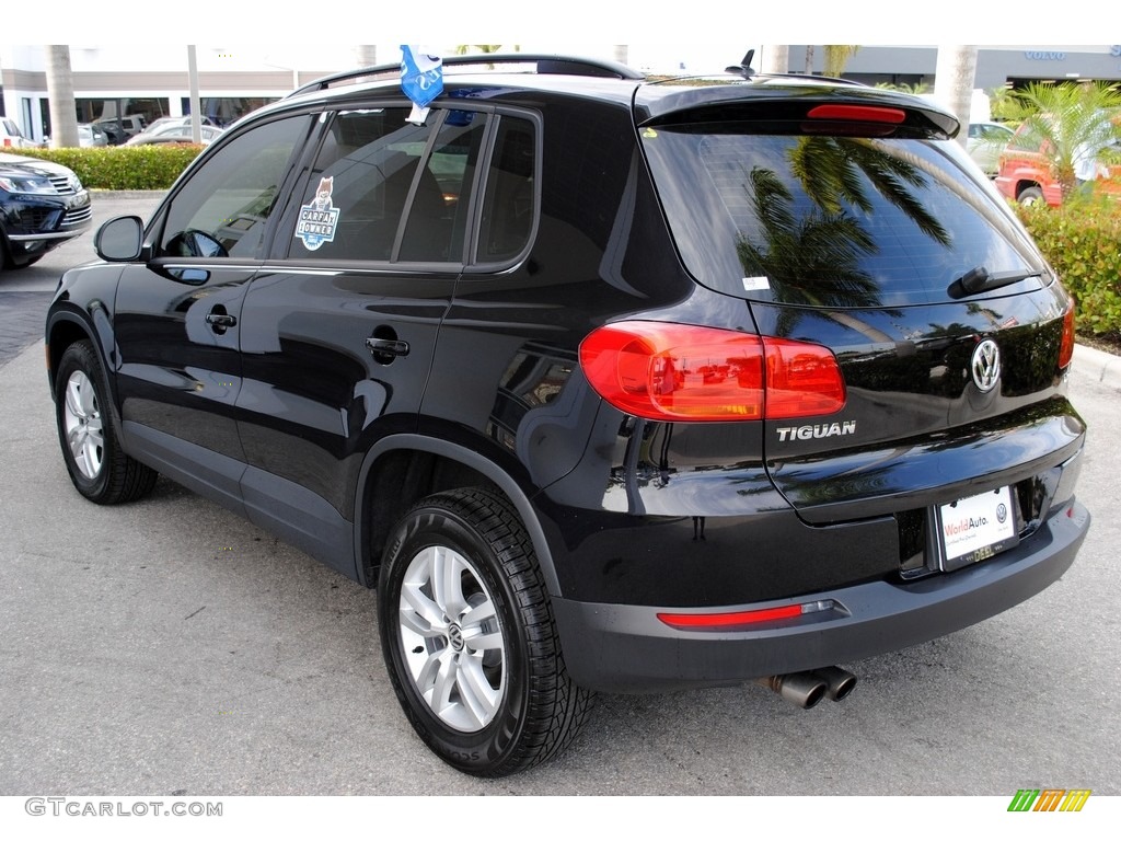 2016 Tiguan S - Deep Black Pearl / Sandstone photo #6