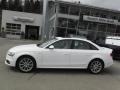 Ibis White - A4 2.0T Premium Plus quattro Photo No. 2