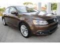 2011 Toffee Brown Metallic Volkswagen Jetta SEL Sedan  photo #2