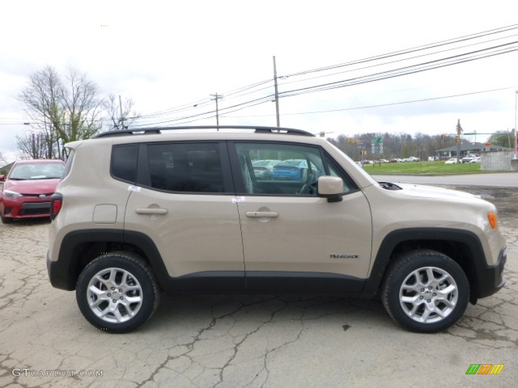 2016 Renegade Latitude 4x4 - Mojave Sand / Black/Sandstorm photo #8