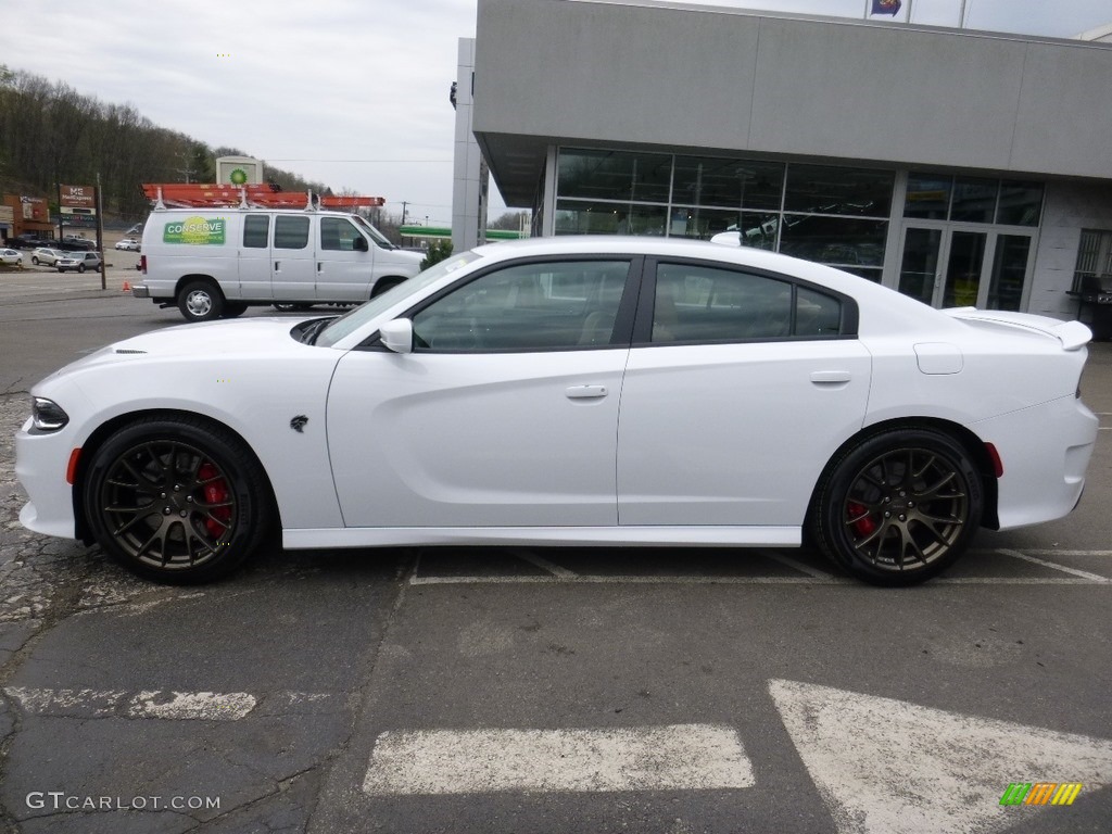 Bright White 2016 Dodge Charger SRT Hellcat Exterior Photo #112476449