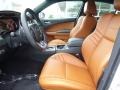 2016 Dodge Charger Black/Sepia Interior Front Seat Photo