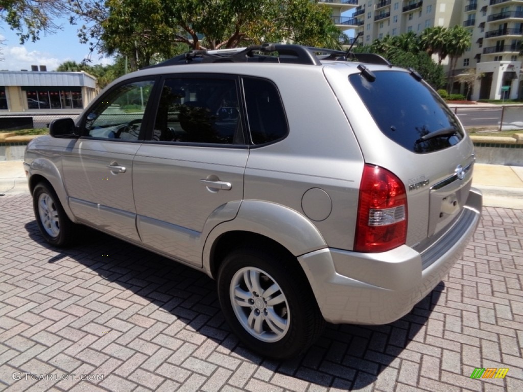 2006 Tucson Limited - Sahara Silver / Gray photo #60