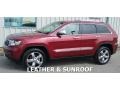 Deep Cherry Red Crystal Pearl 2013 Jeep Grand Cherokee Limited 4x4