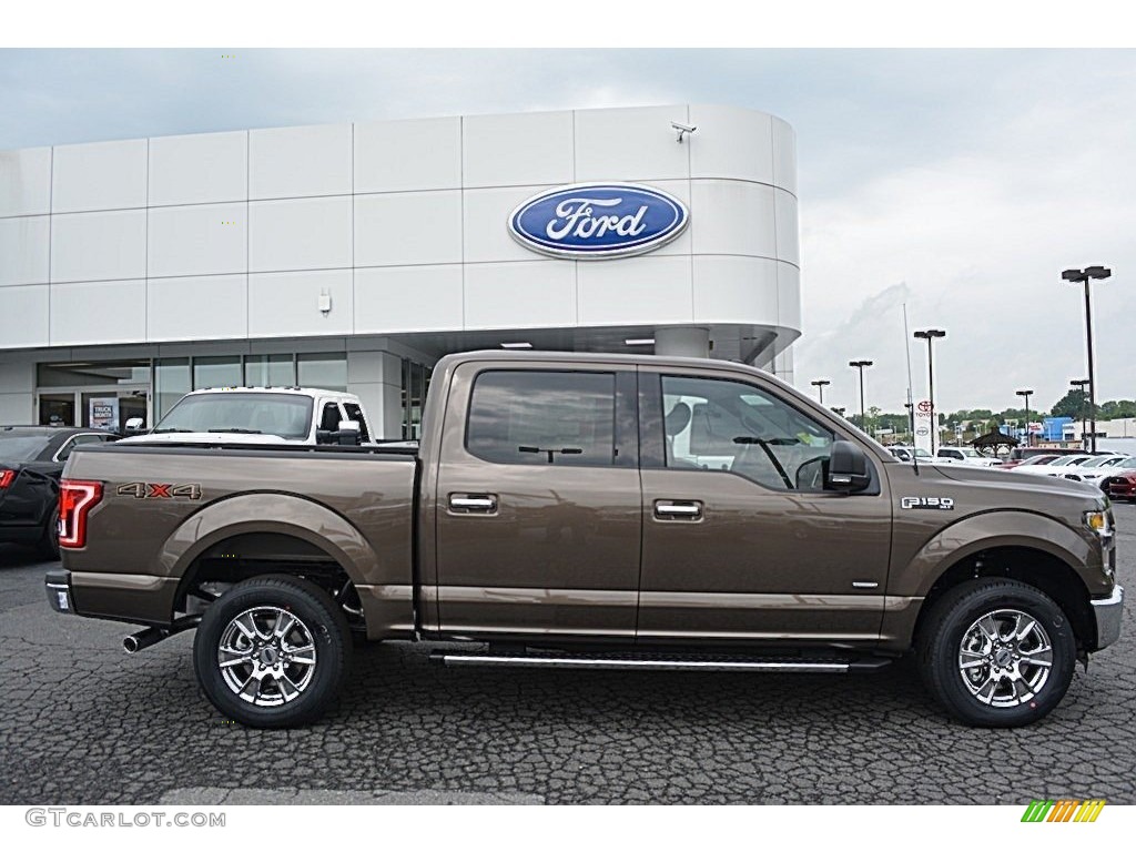 2016 F150 XLT SuperCrew 4x4 - Caribou / Medium Earth Gray photo #2