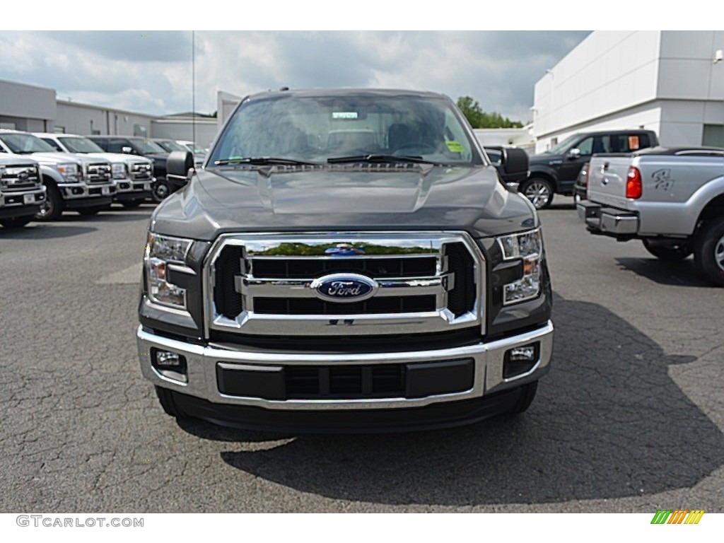 2016 F150 XLT SuperCab - Magnetic / Medium Earth Gray photo #4