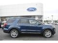2016 Blue Jeans Metallic Ford Explorer Limited 4WD  photo #2