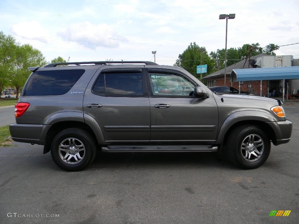 2004 Sequoia Limited 4x4 - Phantom Gray Pearl / Charcoal photo #11