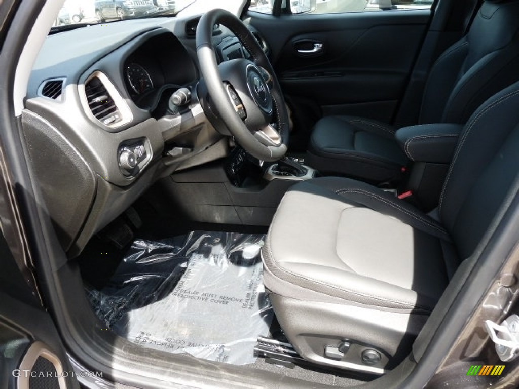 2016 Renegade Limited 4x4 - Granite Crystal Metallic / Black photo #5