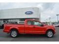 2016 Race Red Ford F150 XL SuperCab  photo #2