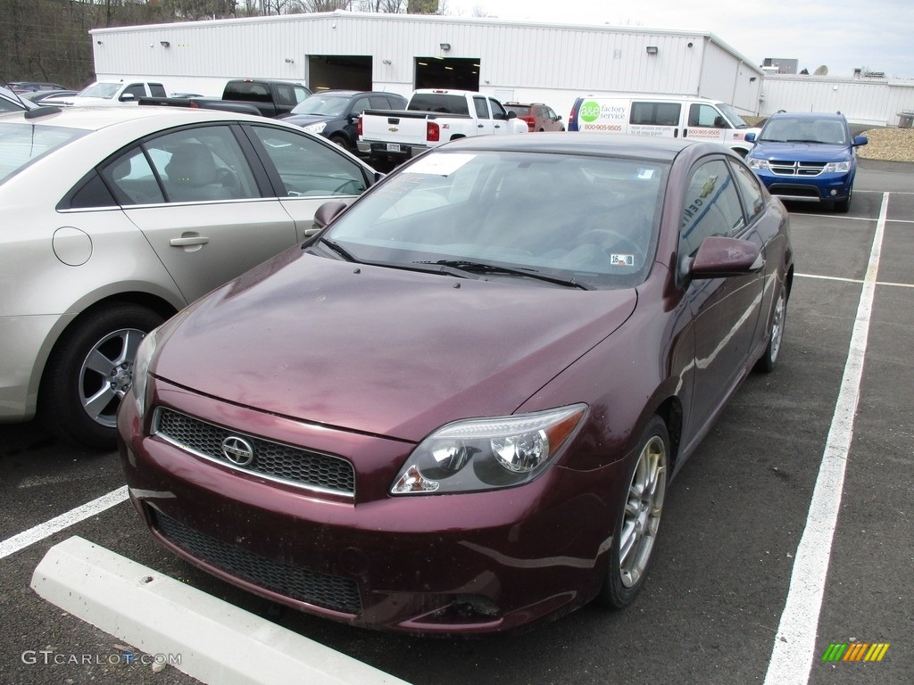 2007 tC  - Black Cherry Pearl / Dark Charcoal photo #4