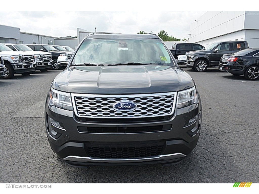 2016 Explorer Platinum 4WD - Magnetic Metallic / Platinum Medium Soft Ceramic Nirvana Leather photo #4