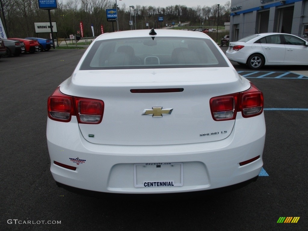 2016 Malibu Limited LS - Summit White / Jet Black/Titanium photo #5