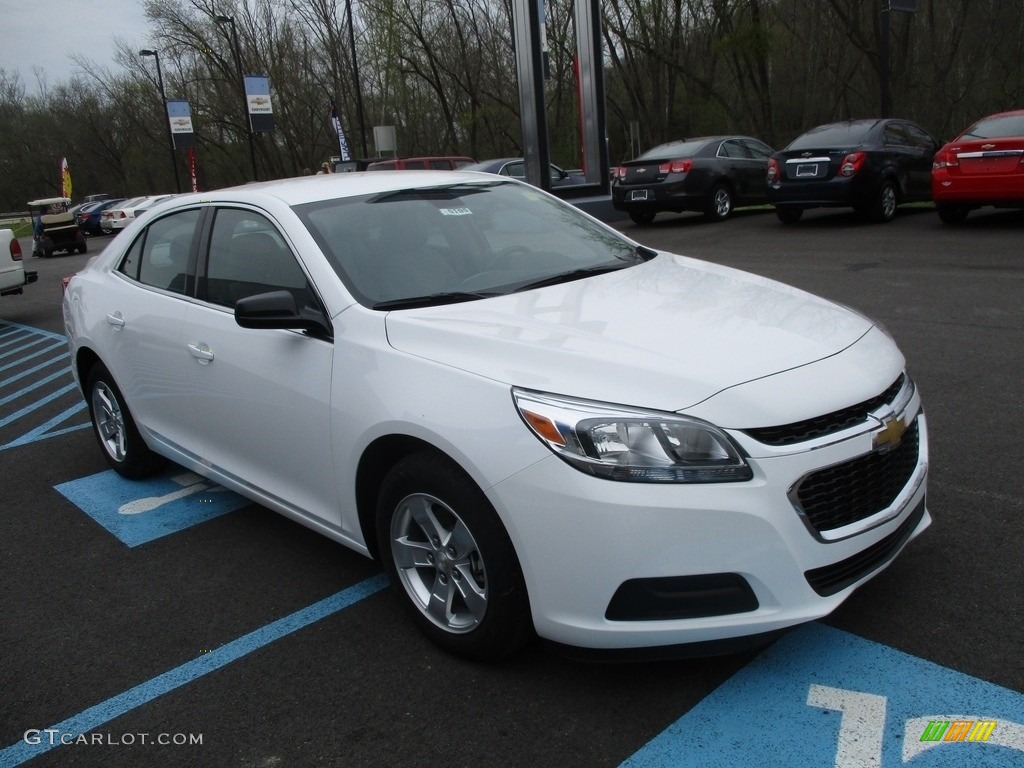 2016 Malibu Limited LS - Summit White / Jet Black/Titanium photo #8