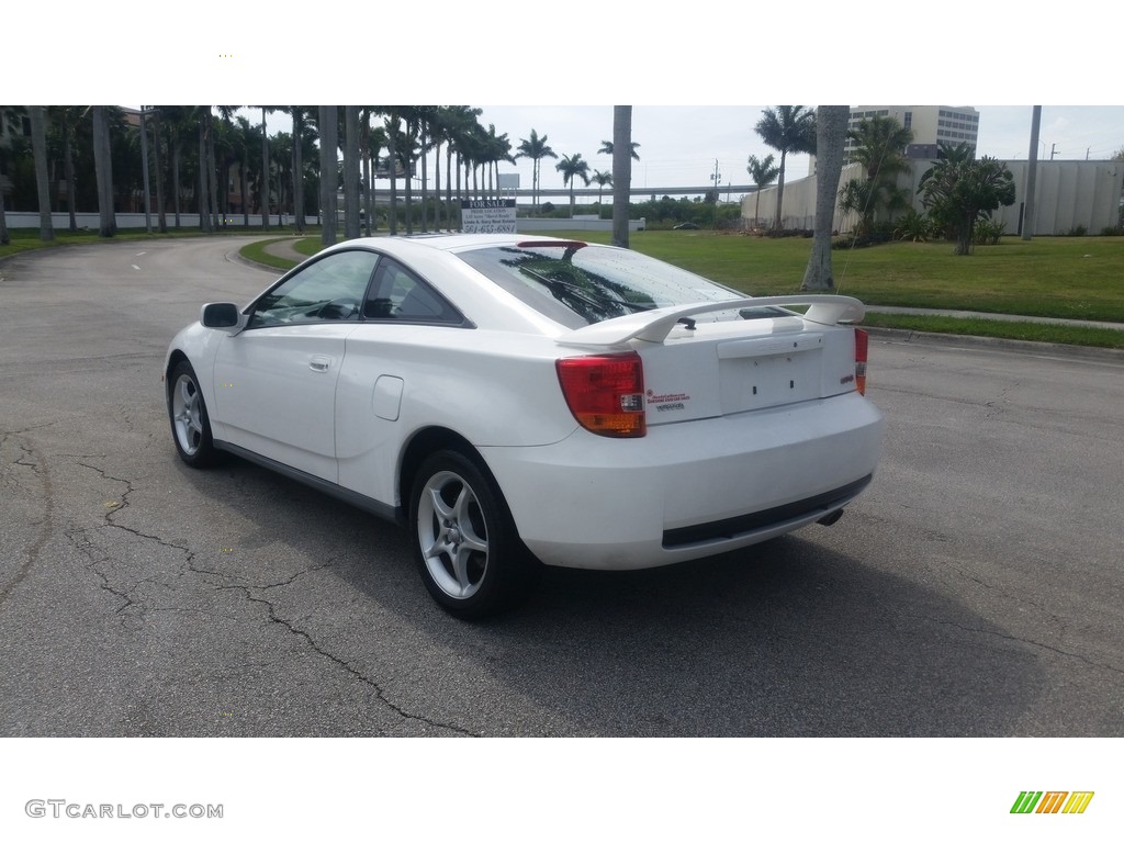 2001 Celica GT-S - Super White / Black photo #3