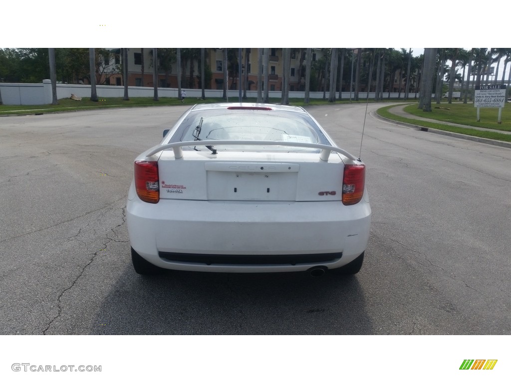 2001 Celica GT-S - Super White / Black photo #4