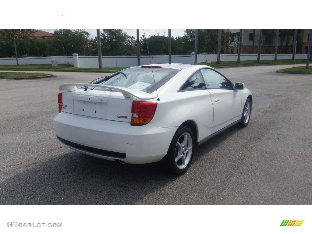 2001 Celica GT-S - Super White / Black photo #5