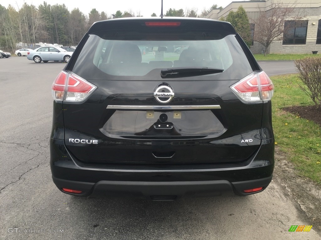 2016 Rogue S AWD - Magnetic Black / Charcoal photo #5