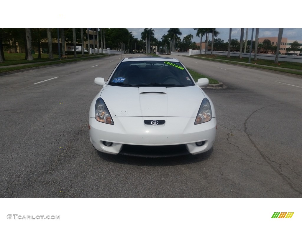 2001 Celica GT-S - Super White / Black photo #8