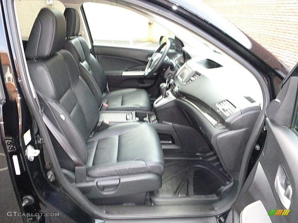 2014 CR-V EX-L AWD - Crystal Black Pearl / Black photo #18