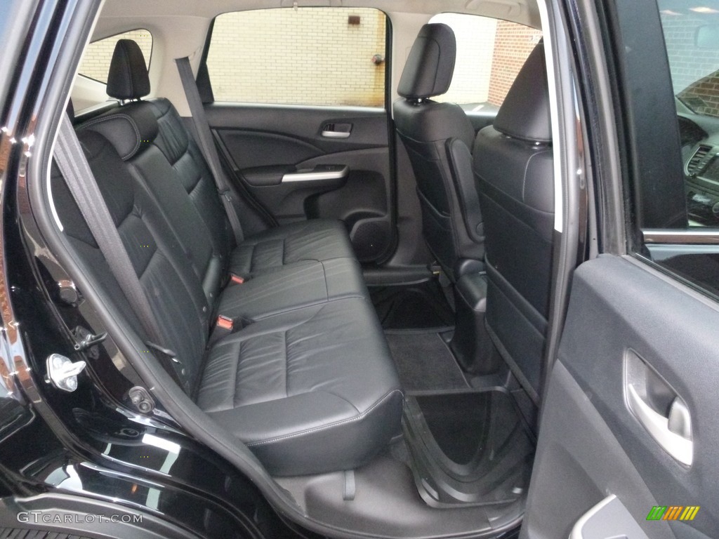 2014 CR-V EX-L AWD - Crystal Black Pearl / Black photo #21