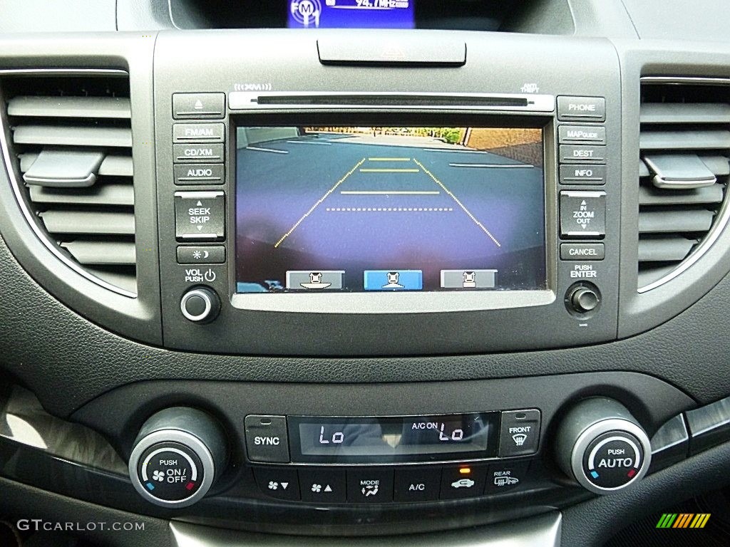 2014 CR-V EX-L AWD - Crystal Black Pearl / Black photo #28